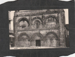 129370         Francia,     Civray,   Portail    De  L"Eglise   St-Nicolas,   XIIe  S.,  VGSB   1932 - Civray