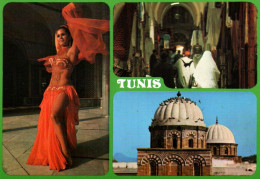 CPM - TUNIS - Multivues (Pin'UP" ... Edition Tanit - Tunisie