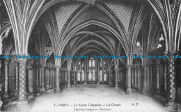 R052763 Paris. The Holy Chapel. The Crypt. A. Papeghin. No 2 - World