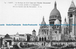 R052764 Paris. The New Gardens And The Funiculaire. A. Leconte. No 19 - Mundo
