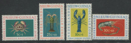 Netherlands New Guinea:Unused Stamps Cancers, Crawfishes, 1962, MNH - Vie Marine