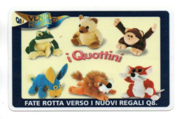 Nounours Peluche Singe Grenouille ... Télécarte Italie Scheda  (W 744) - Pubbliche Pubblicitarie