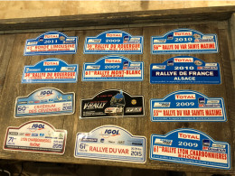 Lot De 95 Autocollants Rallye 1996-2019 - Stickers