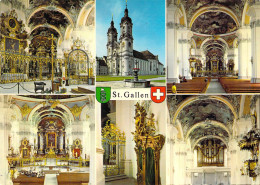 Saint Gall - Cathédrale - Multivues - Saint-Gall