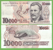 BRAZIL 10000 CRUZEIROS 1991 P-233a  UNC - Brasilien