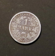 1 Mark 1875 G  Willem I (zilver) - 1 Mark