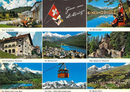 Saint Moritz - Multivues - Sankt Moritz