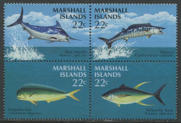 Marshall Islands:Unused Stamps Serie Fishes, 1986, MNH - Poissons