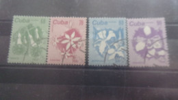 CUBA YVERT N°2474.2477 - Oblitérés