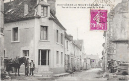 02 BRUYERES ET MONTBERAULT - Rue De Laon Prise De La Poste - Animée - Sonstige & Ohne Zuordnung