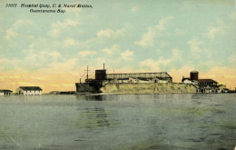 Cuba, GUANTANAMO BAY, Hospital Quay, U.S. Naval Station (1910s) Postcard - Kuba