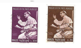 Visite Du Pape à L'ONU. - Used Stamps