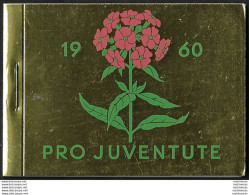 1960 Svizzera Pro Juventute Booklet Gold MNH SBHV N. 9 - Other & Unclassified