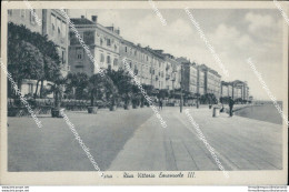 Cf265 Cartolina Zara Riva Vittorio Emanuele III 1940  Croazia - Altri & Non Classificati