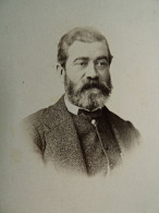 Photo CDV Photographie Du Centre Limoges  Portrait Homme  Barbe Et Moustache "poivre Et Sel" Sec. Emp. CA 1865 - L681A - Anciennes (Av. 1900)