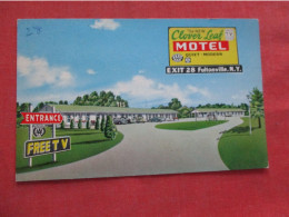 Clover Leaf Motel. Fultonville - New York > Ref 6418 - Andere & Zonder Classificatie