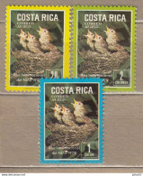 BIRDS Vogel Oiseaux Costa Rica 1979 Mi 1029-1031 MNH (**) #Fauna896 - Other & Unclassified