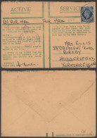 GRAN BRETAÑA CC GREEN COVER CENSURADA WW2 - Briefe U. Dokumente