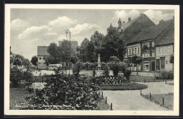 AK Bürgel /Thür., Platz Mit Brunnen  - Altri & Non Classificati