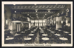 AK Leipzig, Gasthaus Kaffeehaus Naschmarkt  - Leipzig