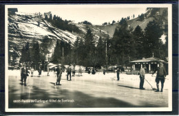 12692 Partie De Curling Et Hôtel De Sonloup - Les Avants Sur Montreux  - Sport D'hiver - Autres & Non Classés