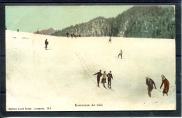12680 Quelque Part  En Suisse - Sport - Exercices De Skis - Autres & Non Classés