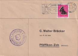 Motiv Brief  "Zürcher Handelskammer, Zürich"        1968 - Lettres & Documents