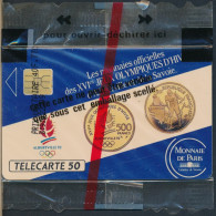Télécartes France - Publiques N° Phonecote F142 - Monnaie De Paris - JO D'Hiver (50U- SO3 NSB) - 1991