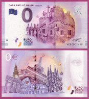 0-Euro VEEE 02 2017 CASA BATLLO GAUDI BARCELONA - Pruebas Privadas