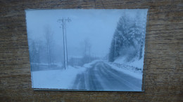 Les Abrets Où Environs : Isère , ( Années 50-60 ) Paysage D'hiver - Places