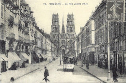 *Repro CPA - 45 - ORLEANS - La Rue Jeanne D'Arc - Orleans