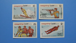 CAMBODGE / CAMBODIA/ Olympic Sarajevo'84 . 1983 ( Imperf ) - Kambodscha