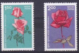 India   - 1984 - Roses - Complete Set - MNH -  ( Condition As Per Scan ) ( OL 29/01/2013 ) - Nuovi