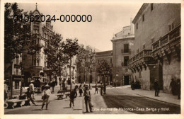 PALMA De MALLORCA .cpsm N&B  - Casa Berga Y Hotel...     (scans Recto-verso) - Palma De Mallorca