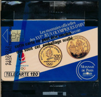 Télécartes France - Publiques N° Phonecote F143 - Monnaie De Paris - JO D'Hiver (120U- SO3 NSB) - 1991