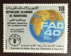 Mauritania 1985 FAO Anniversary MNH - Mauritanie (1960-...)