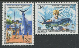 Nouvelle-Caledonie:New Caledonia:Unused Stamps Fishes, 1980, MNH - Fische