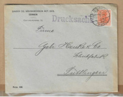 Los Vom 01.06  Briefumschlag Aus Ebingen Nach Tuttlingen 1920 - Covers & Documents