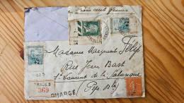 1932 Enveloppe Rec PRADES 369 Pour St Laurent De La Salanque Cachet De Cire - Lettres & Documents