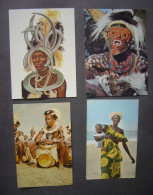 Lot De 4 Cartes Postales -  Congo-Kenya-Afrique Occidentale - Afrika