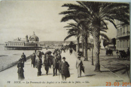 CPA Années 1920 NICE Promenade Des Anglais Et Palais De La Jetée COMME NEUVE - Autres & Non Classés