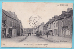 14-18 CP IFFRE  Rue De Fougères Obl 18 VII 18 Vers GOUAIX  Franchise Militaire + Mention GUICHET !  - Oorlog 1914-18