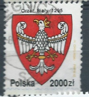 Pologne- Obl - 1992 - YT N° 3918-Histoire De L'aigle Blanc-emblème Nationale De La Pologne - Usati