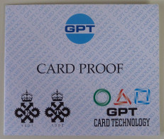 UK - Great Britain - BT / GPT  - Card Proof - Yorkshire Bank - 22/5/97 - In Folder - Andere & Zonder Classificatie