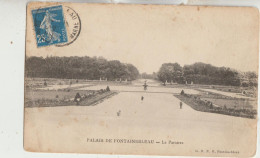 Palais De Fontainebleau  77 Carte Timbrée  Le Parièrre - Fontainebleau