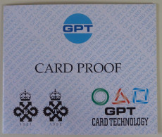 UK - Great Britain - BT / GPT  - Card Proof - Customer Team - 7/6/96 - In Folder - Otros & Sin Clasificación