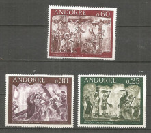 French Andorra 1968 , Mint Stamps MNH (**) Set - Unused Stamps