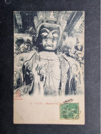 CP INDOCHINE VIETNAM (V2405) PEKIN (2 Vues) Bouddha De La Fécondité 1907 - Viêt-Nam