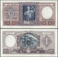 Argentina 1 Peso. ND (1952) Unc. Banknote Cat# P.260b [Serie A] - Argentinië