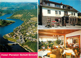 Postcard Hotels Restaurants Pension Schutt Einruhr Aerial - Hotels & Gaststätten